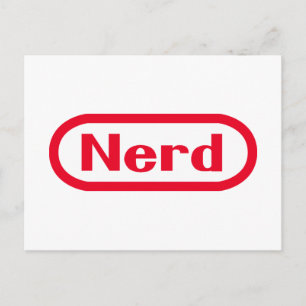 Carte Postale Nerd