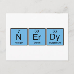 Carte Postale Nerdy