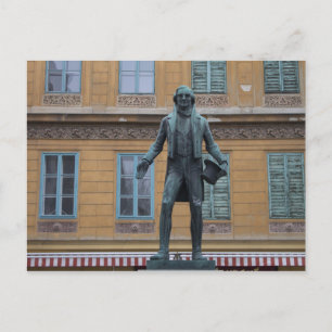 Carte Postale Nestroy Denkmal, Vienne Autriche