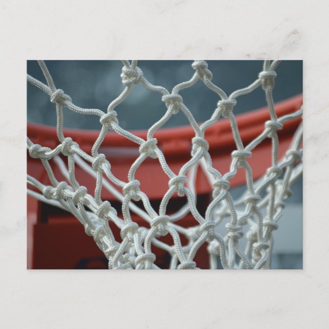 Carte Postale Net de basket-ball (Devant)