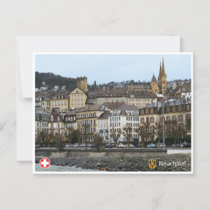 Carte Postale Neuchâtel - Suisse
