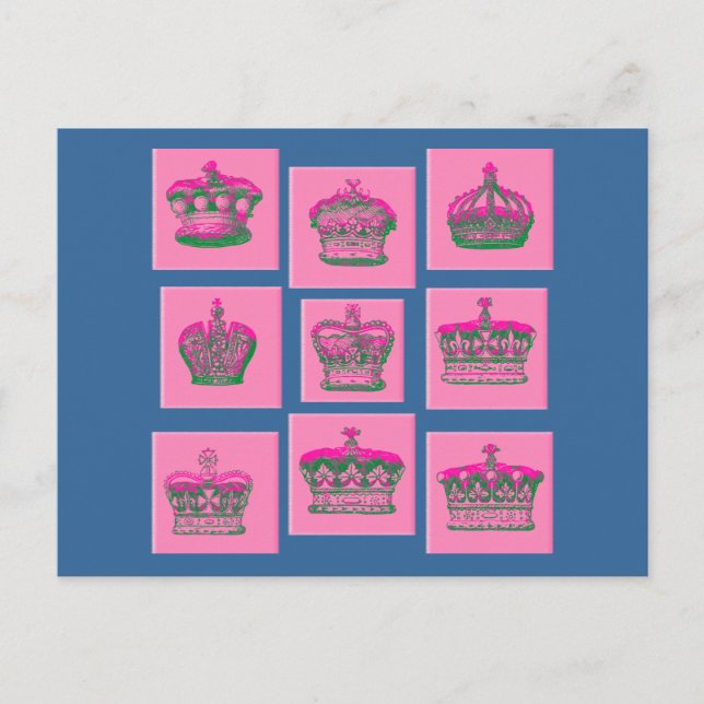 Carte Postale Neuf Chemises Royal Crowns, Cadeaux (Devant)