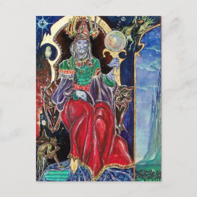 Carte Postale NEUROMANCER Magicien Roi (Devant)