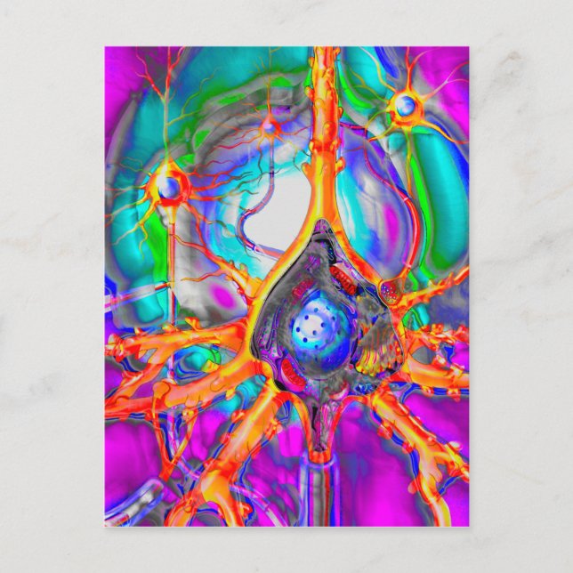 Carte postale Neuron (Devant)
