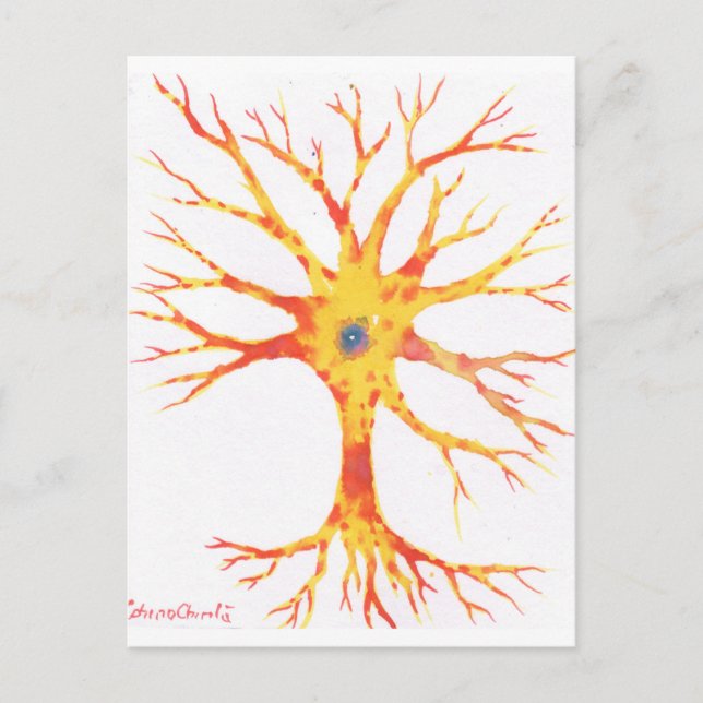 Carte Postale Neuron (Devant)