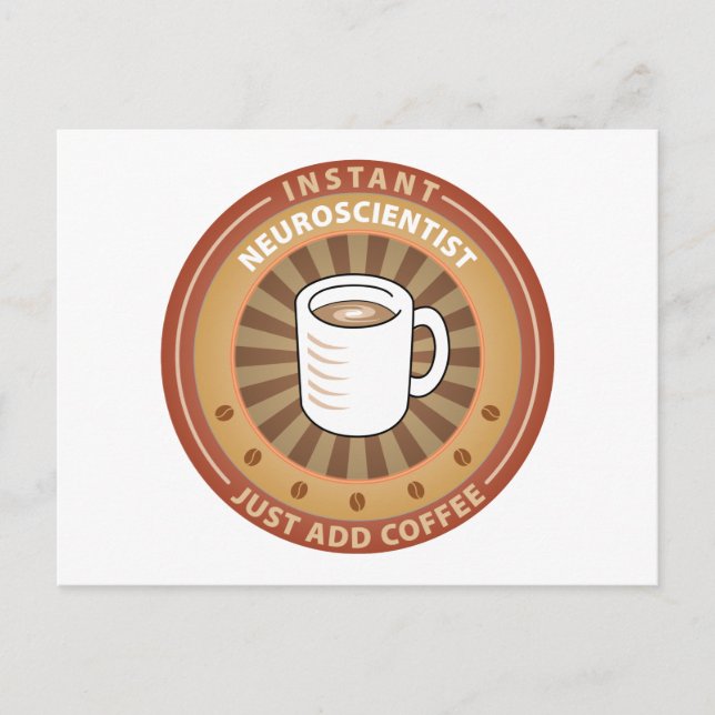 Carte Postale Neuroscientifique instantané (Devant)