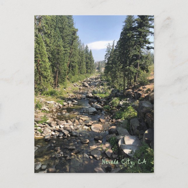 Carte postale Nevada City California (Devant)