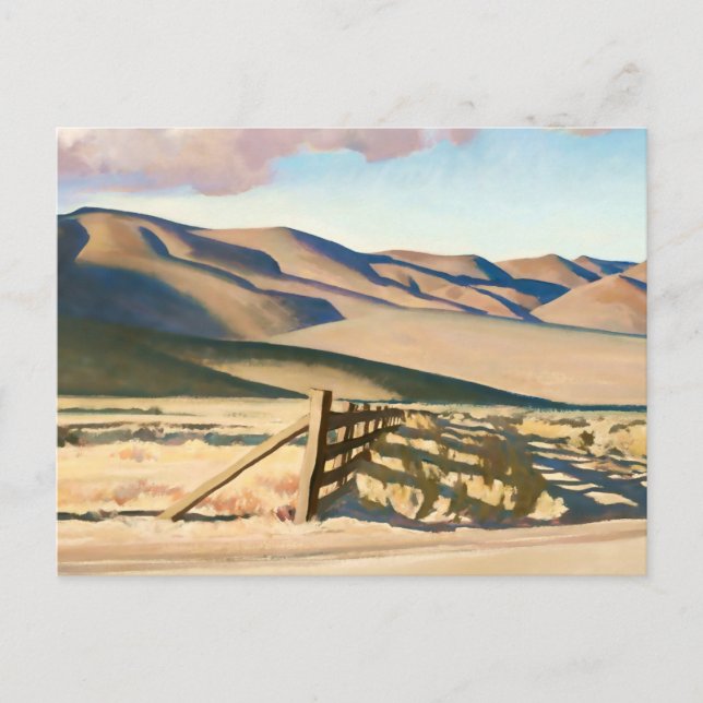 Carte Postale "Nevada Hills" par Maynard Dixon (Devant)
