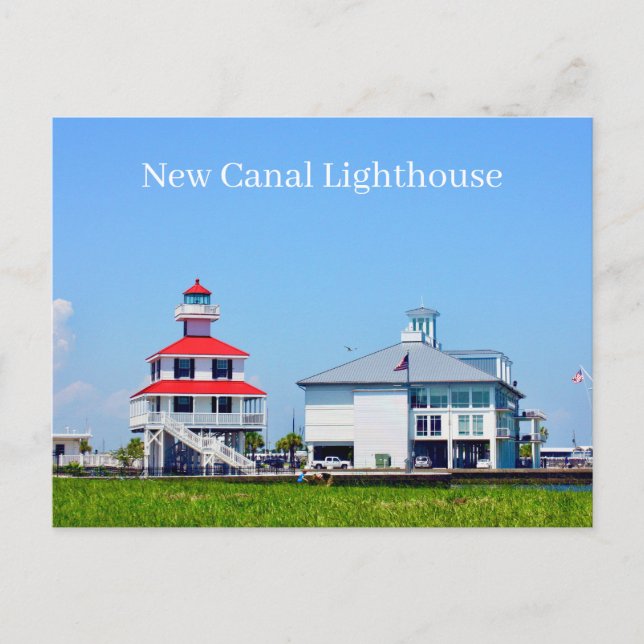 Carte Postale New Canal Lighthouse New Orleans LA USA Postcard (Devant)