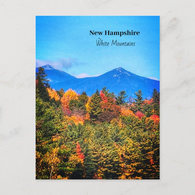 Carte Postale New Hampshire White (Devant)