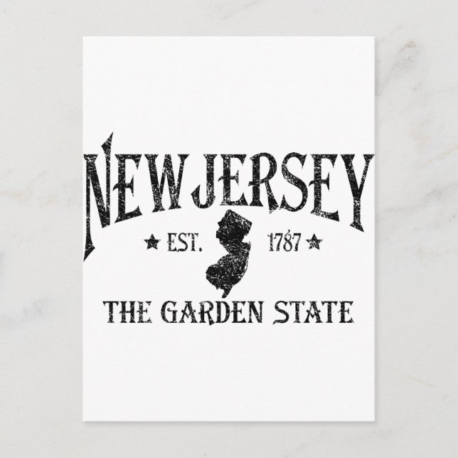 Carte Postale New Jersey (Devant)