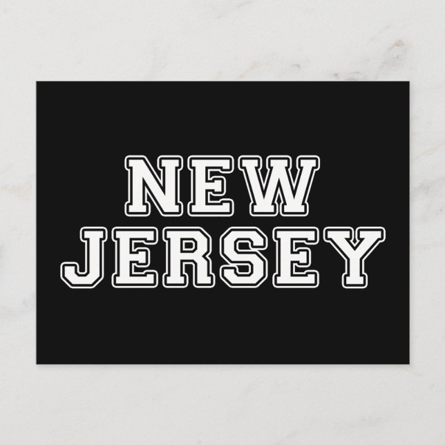 Carte Postale New Jersey (Devant)
