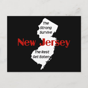 Carte Postale New Jersey : les forts survivent ; les autres se m