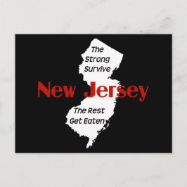 Carte Postale New Jersey : les forts survivent ; les autres se m