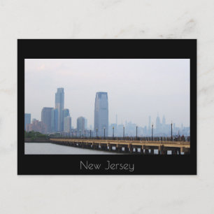 Carte postale New Jersey Skyline