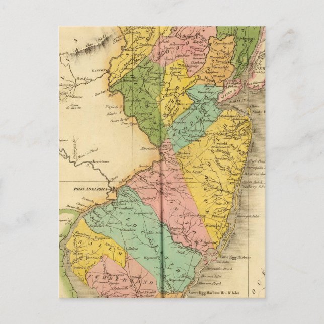 Carte Postale New Jersey US (Devant)