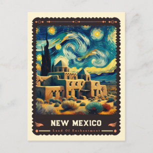 Carte Postale New Mexico   Vincent Van Gogh inspiré