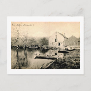 Carte Postale New Mills, Smithtown, Long Island NY Vintage