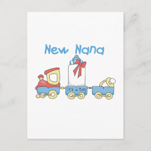 Carte Postale New Nana - Train Tshirts et cadeaux