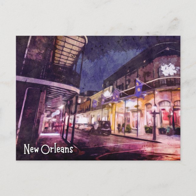 Carte postale New Orleans Centre-ville (Devant)