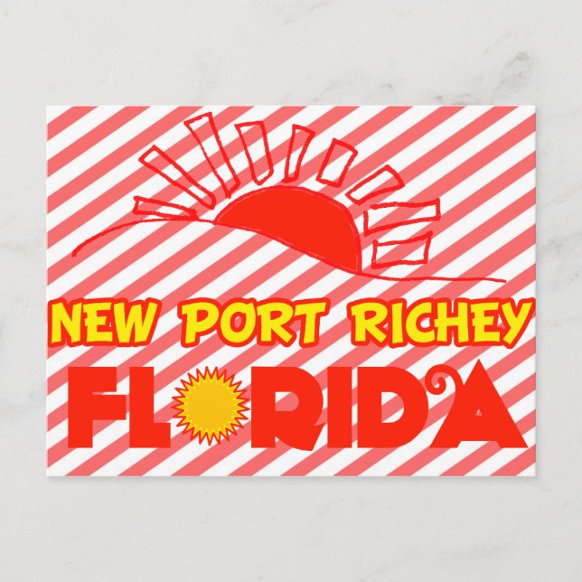 Carte Postale New Port Richey, Floride (Devant)