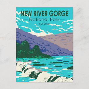 Carte Postale New River Gorge National Park Virginie-Occidentale