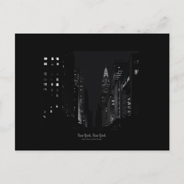 Carte postale New York (Devant)