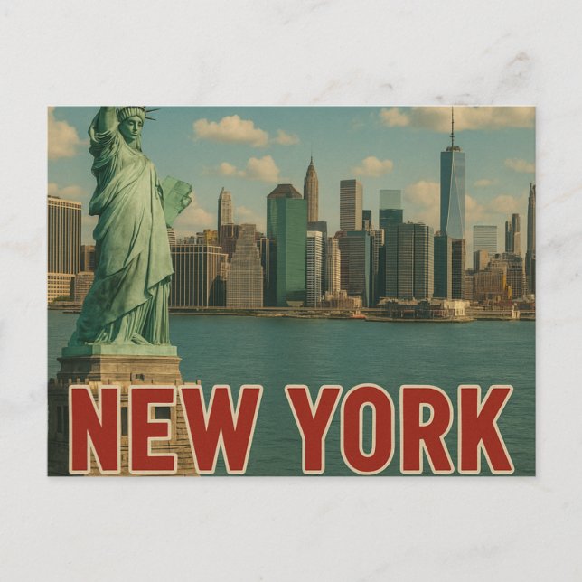Carte postale New York (Devant)