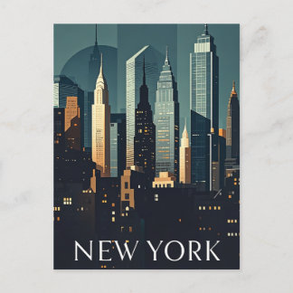 Carte Postale New York