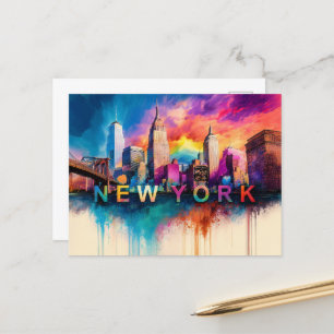 Carte Postale New York