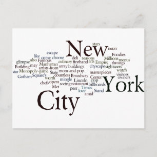 Carte Postale New York