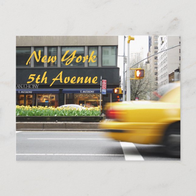 Carte postale New York 5th Avenue (Devant)