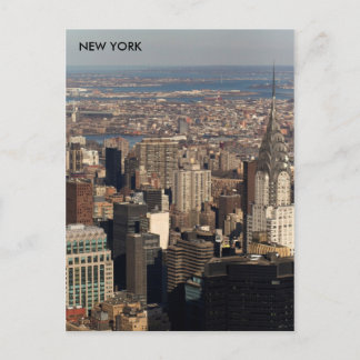 Carte Postale new york chrysler