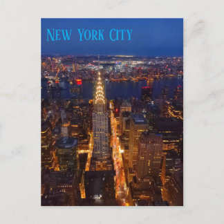 Carte Postale New York City à Dusk