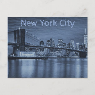 Carte Postale New York City Arctic Skyline
