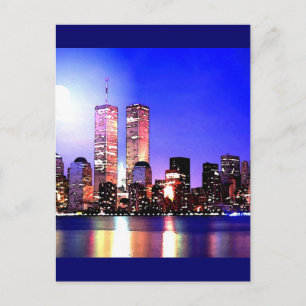 Carte Postale New York City la nuit