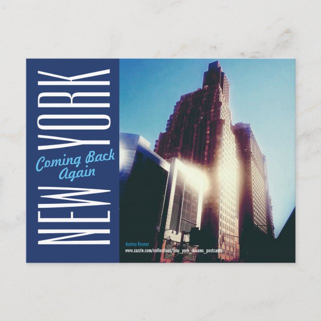 Carte Postale New York City-Manhattan-Broadway (Devant)