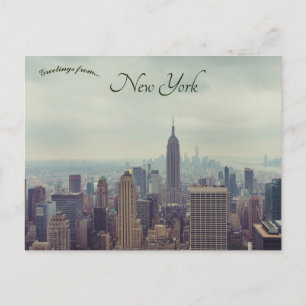 Carte Postale New York City New York USA