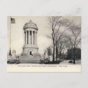 Carte Postale New York City, Riverside Park Monument, 1905