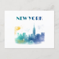 New York City Skyline NYC Travel America Liberty