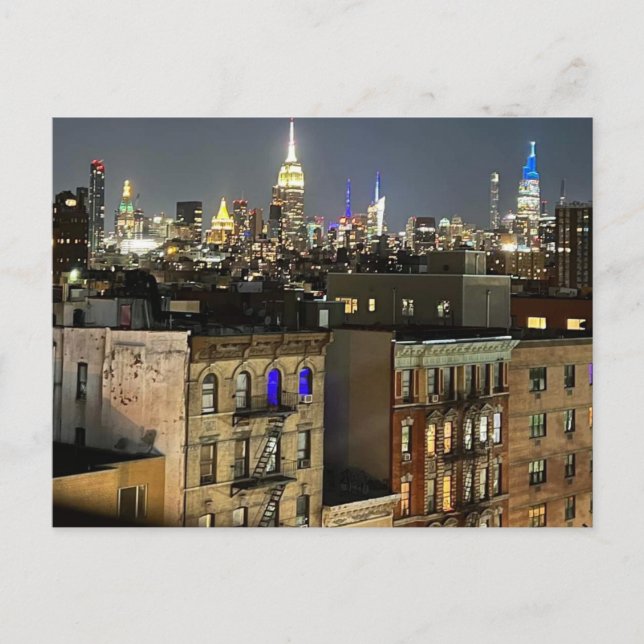 Carte Postale New York City View/East Village. (Devant)