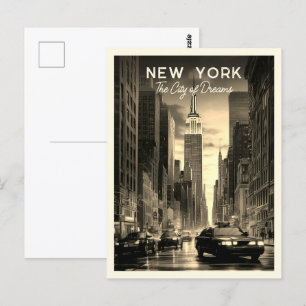 Carte Postale New York   La ville des rêves