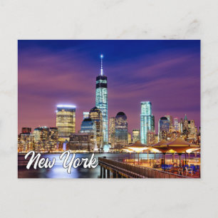 Carte Postale New York, New York, États-Unis