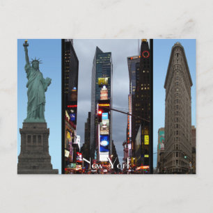 Carte postale New York New York Landmark Souvenir 