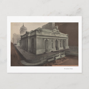 Carte Postale New York, NY - Grand Central Station View