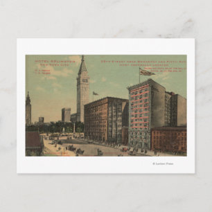Carte Postale New York, NY - Hotel Arlington Near