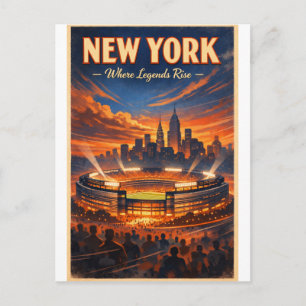 Carte Postale NEW YORK – Où les légendes s'élèvent