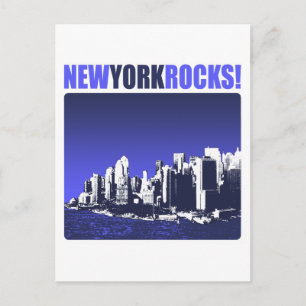 Carte Postale New York Rocks !