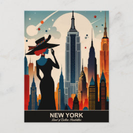 Carte Postale New York : Terre de possibilités infinies