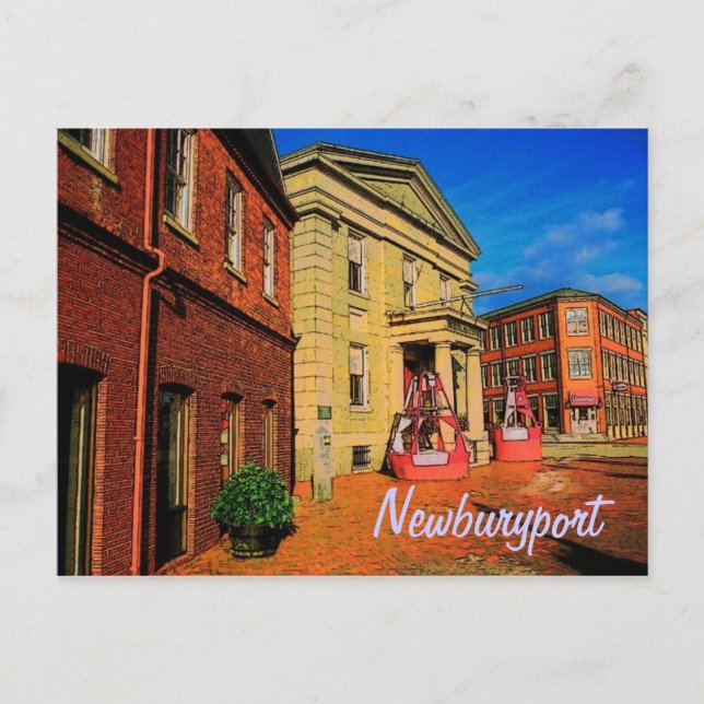 Carte postale Newburyport (Devant)